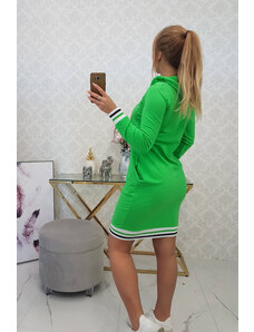 K-Fashion Svetlo zelené šaty Brooklyn
