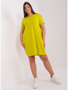 FPrice Sukienka RV SK 8768.17P limonkowy