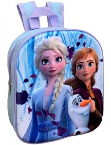 DIFUZED Detský / dievčenský 3D batoh Ľadové kráľovstvo - Frozen - 9L