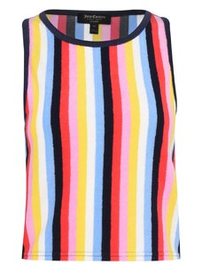 Juicy Couture Sleeveless Microterry Striped Tank