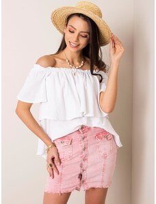 Fashionhunters Pink skirt Fenix