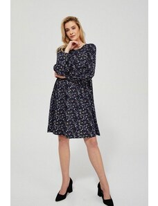 Moodo Knitted dress with print