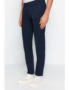 Trendyol Navy Blue Slim Fit Chino Trousers