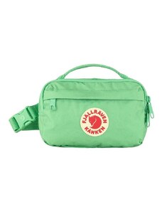 Malá taška Fjallraven Kanken Hip Pack zelená farba, F23796.663