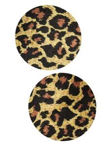 XBRA Samolepiace krytky bradaviek - leopard