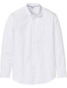 bonprix Essential Oxford košeľa s dlhým rukávom, farba biela