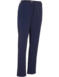 bonprix Funkčné strečové nohavice s pohodlným pásom, odpudzujúce vodu, farba modrá, rozm. 38