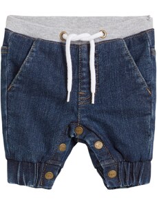 bonprix Detské termo džínsy s flísovou podšívkou, farba modrá