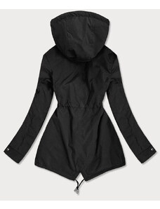 MHM Čierno-hnedá dámska obojstranná bunda (W507)