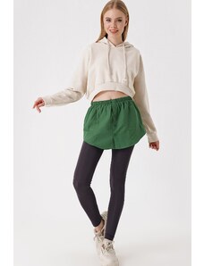Bigdart 1888 Sweatshirt And Sweater Six Shirt Skirt - Emerald