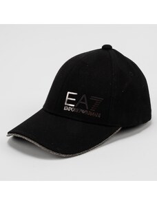 EA7 Emporio Armani BASEBALL HAT BLACK/GUN METAL