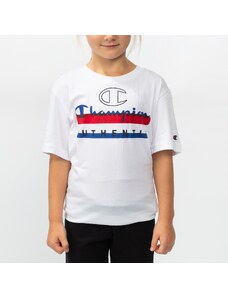 Champion Crewneck T-Shirt WHT