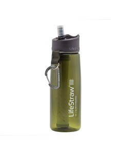 LifeStraw plastová filtračná fľaša Go 2-Stage Green 650 ml