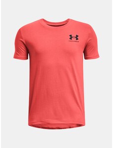 Under Armour T-Shirt UA B SPORTSTYLE LEFT CHEST SS-RED - Boys