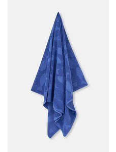 Dagi Blue Fish Textured Solid Color Towel 85X150