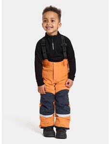 Detské lyžiarske nohavice Didriksons IDRE KIDS PANTS oranžová farba