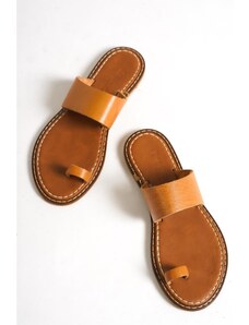 Capone Outfitters Mules - Brown - Flat