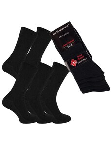 Dámske jednofarebné bavlnené ponožky bez gumičiek RS