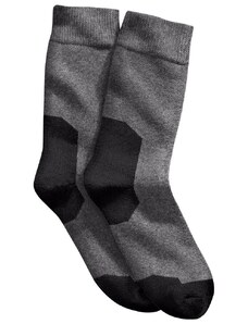Blancheporte Pracovné ponožky, súprava 2 páry sivá antracitová 046