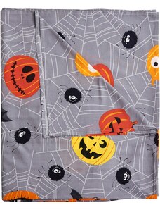 bonprix Veľká prikrývka s Halloween dizajnom, farba šedá, rozm. 210/280 cm