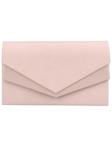 Dámska spoločenská listová kabelka ružová - Delami Monica ružová