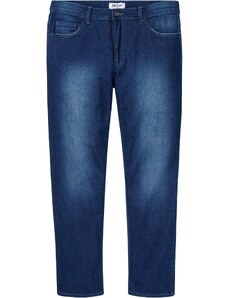 bonprix Strečové džínsy, Regular Fit, komfortný strih, rovné, farba modrá