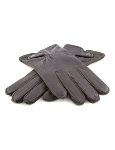 BOHEMIA GLOVES Pánske kožené rukavice z amerického jeleňa s pätkou na cvok