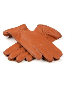 BOHEMIA GLOVES Ručne šité pánske rukavice z amerického jeleňa s kašmírem