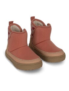 Detské zimné topánky Konges Sløjd ružová farba