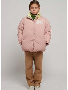 Detská bunda Bobo Choses ružová farba