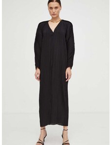 Šaty By Malene Birger čierna farba, midi, oversize
