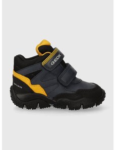 Detské zimné topánky Geox B2620A 0ME50 B BALTIC B ABX tmavomodrá farba
