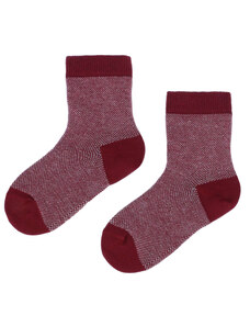Detské bavlněné ponožky Emel - Červená - 100-71
