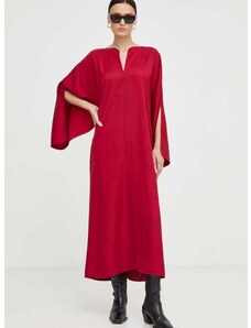 Šaty By Malene Birger červená farba, midi, oversize