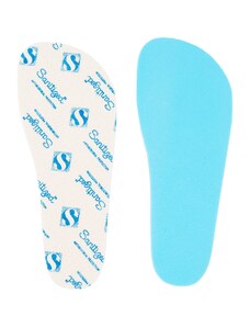 Vlnka Detské barefoot antibakteriálne vložky do topánok z pamäťovej peny veľkosti obuvi - deti 24-25