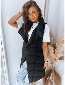 Women's quilted vest SEKIS black Dstreet