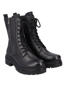 Vyšší kotníková obuv ve vojenském stylu Rieker Y3116-00 černá