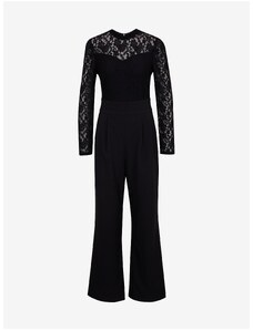 Orsay Black Women's Overall with Lace Detail - Women