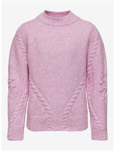 Pink girly sweater ONLY Laura - Girls