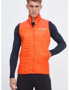 Športová vesta adidas TERREX Varil oranžová farba, prechodná