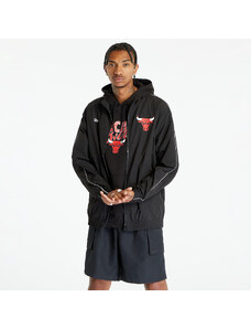 Pánska vetrovka New Era NBA Track Jacket Chicago Bulls Black/ Front Door Red