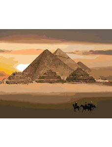 Gaira Malovanie podľa čísel Pyramídy M1361