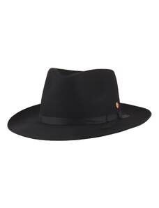 Čierny klobúk Fedora - Mayser Ari Black