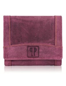 PAOLO PERUZZI Dámska kožená peňaženka Vintage T-70-CHR | ružová T-70-CHR