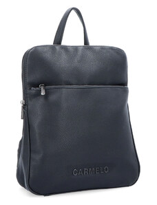 Mestský batoh zo syntetickej kože Carmelo čierna 4269 C