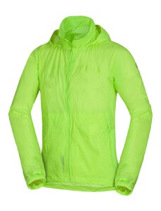 Northfinder Pánska nepremokavá multišportová bunda zbaliteľná 2L NORTHKIT green