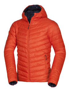 Northfinder Pánska zimná bunda obojstranná DAN redblue