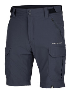 Northfinder Pánske šortky pružné pohodlné IRVIN grey