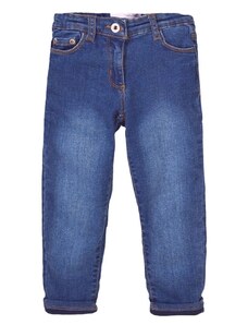 Minoti Dievčenské džínsové nohavice s podšívkou a elastanom, Minoti, 8GLNJEAN 4, modrá