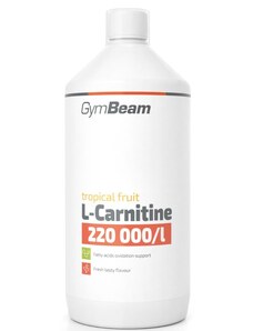 Iónové nápoje L-Karnitin GymBeam 1000 ml - tropical fruit lcarni-tropical
